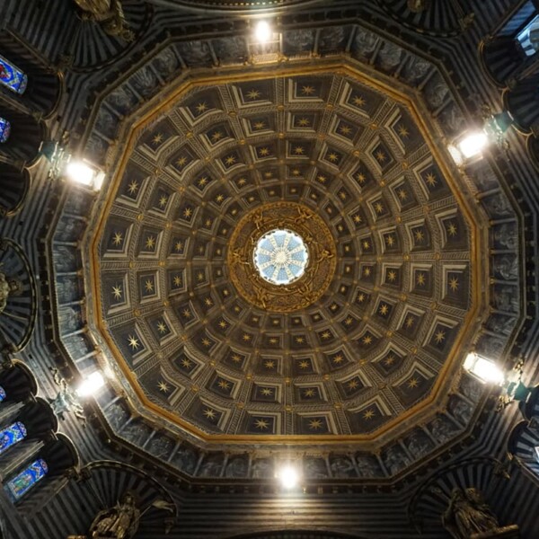 シエナの大聖堂の天井が好きだ