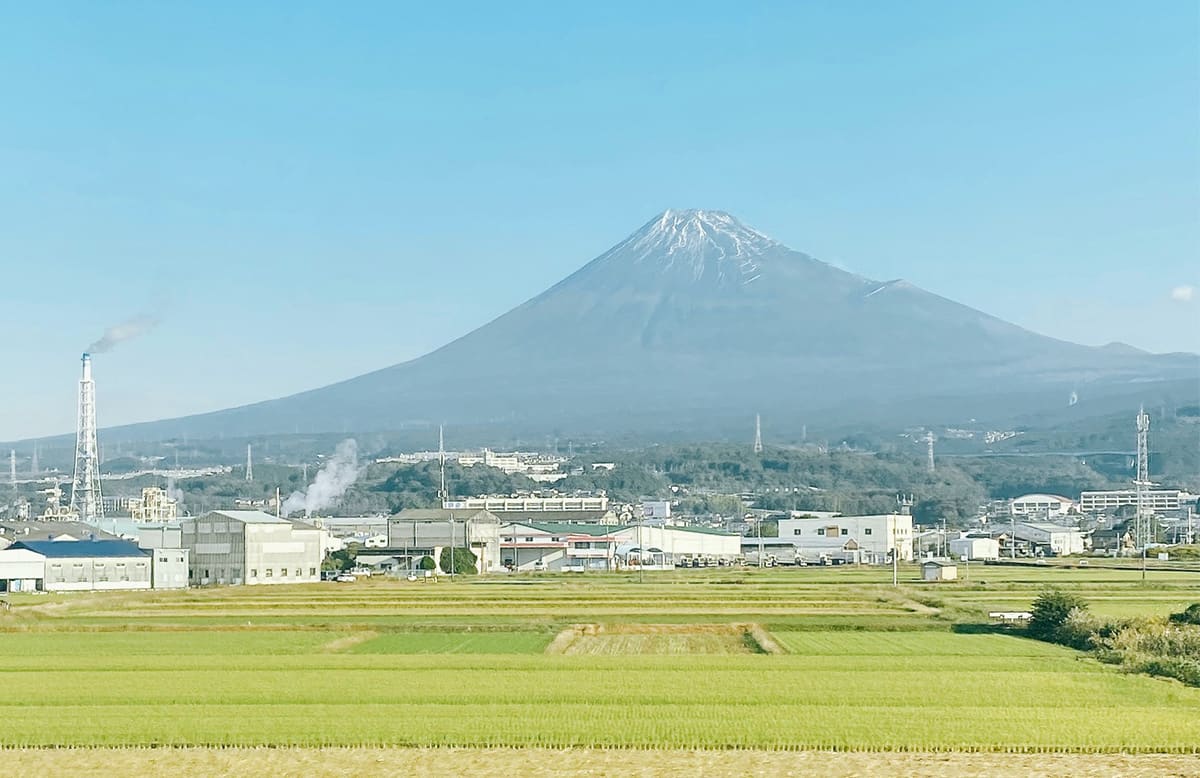 富士山の写真当日は快晴でした。