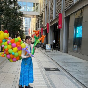 日本橋高島屋S.C.『ガレリア日本橋』ワークショップ_コースターづくり_マーブリングアーティストらっくあまるも