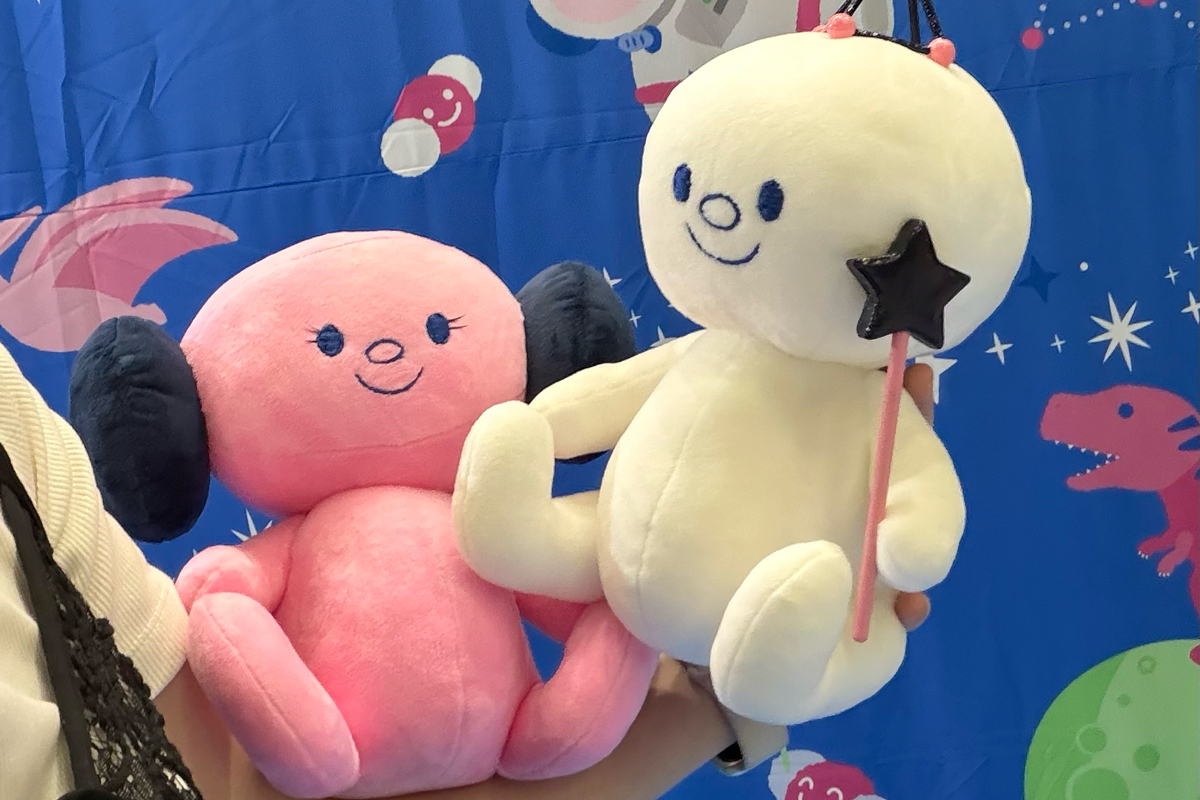 日信化学工業株式会社様 イメージキャラクターポリマとエンビィ